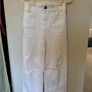 Anthropologie “Pilcro: The Skipper Jean” White, size 26